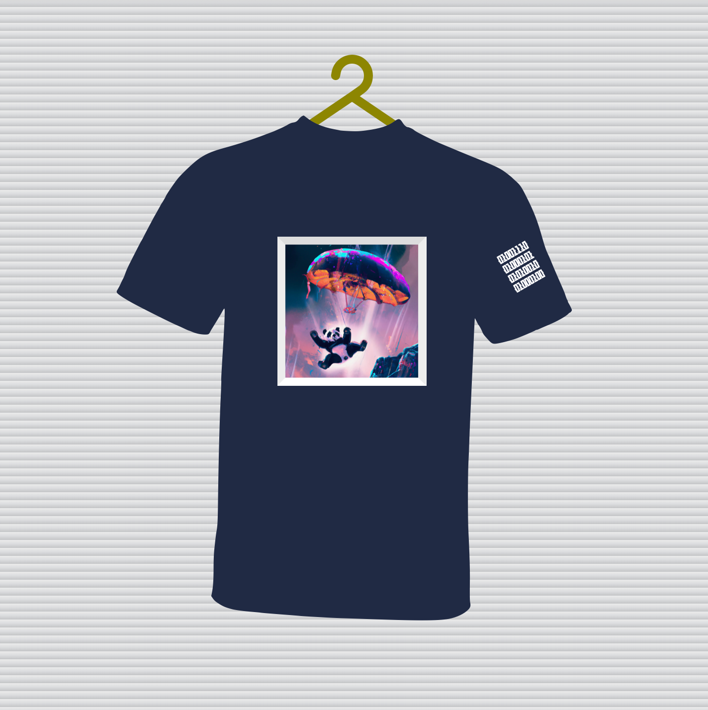 Panda-Parachute Navy